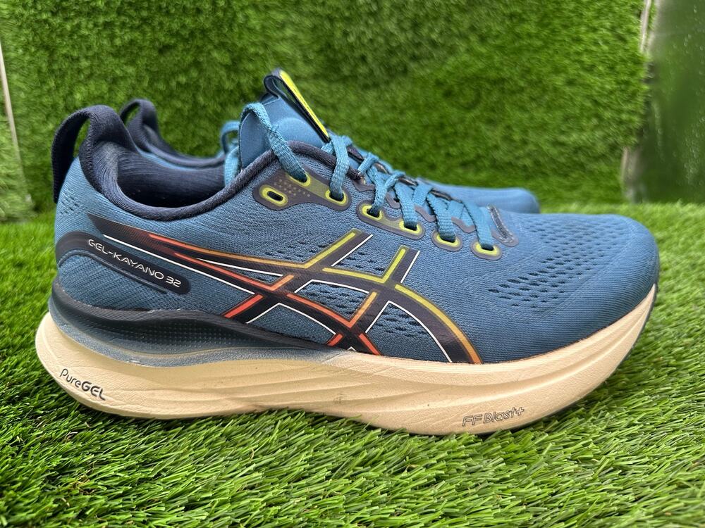 Asics Gel-Kayano 32 1011C203 Athletic Sneaker Mens 8.5 Blue Mesh Sports Training